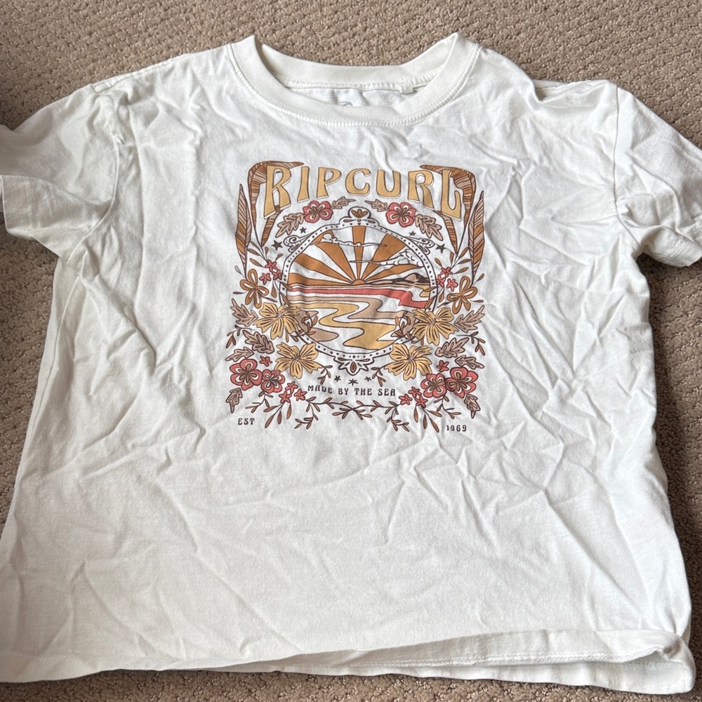 Rip Curl Kids Cream Graphic Tee